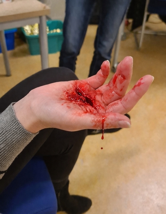 hand-bloed